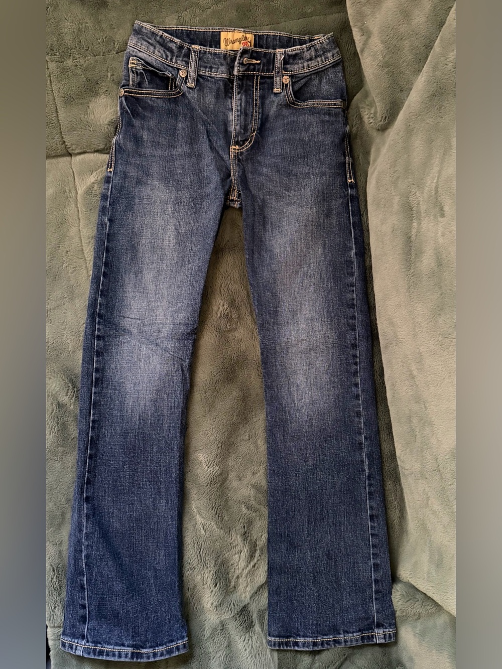 Boy’s Wrangler 20x  Blue Jeans size 12 Regular